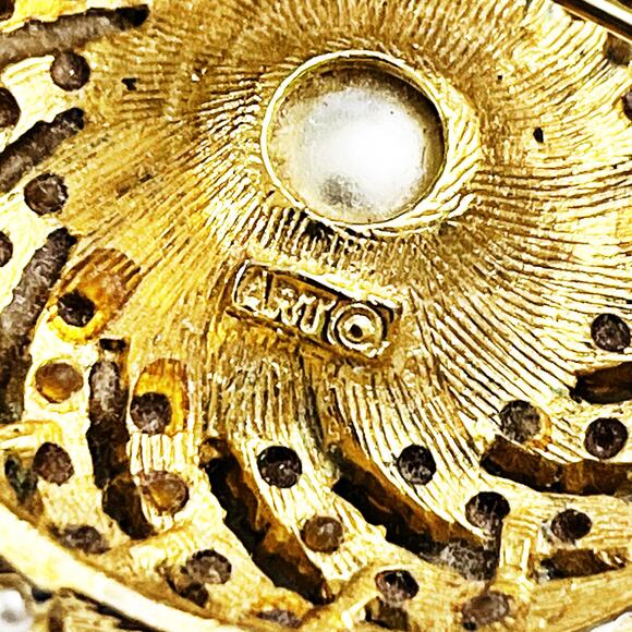 ART Arthur Pepper Vintage Pearl Brooch Pin - Picture 7 of 7